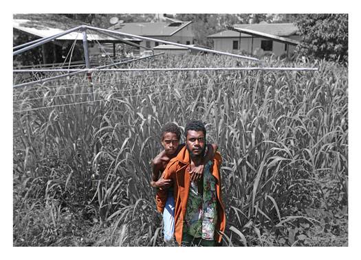 Australian Indigenous (Aboriginal and Torres Strait Islander) artwork by NAOMI HOBSON of Miscellaneous Artists. The title is A Bed No-more. [NH201901007P_2-5] (310GSM Cotton Rag Art Paper)