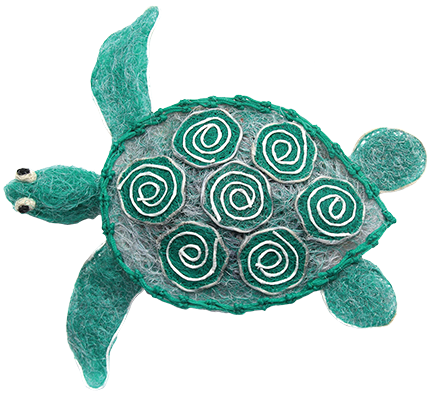 Australian Indigenous (Aboriginal and Torres Strait Islander) artwork by LAVINIA KETCHELL of Erub Erwer Meta. The title is Arel. [17-35] (Ghost Nets, Rope & Twine)