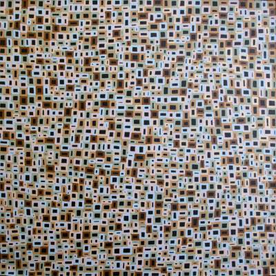 Australian Indigenous (Aboriginal and Torres Strait Islander) artwork by ABIE LOY of Miscellaneous Artists. The title is Awelye. [GAAL11081539] (Synthetic Polymer on Belgian Linen)