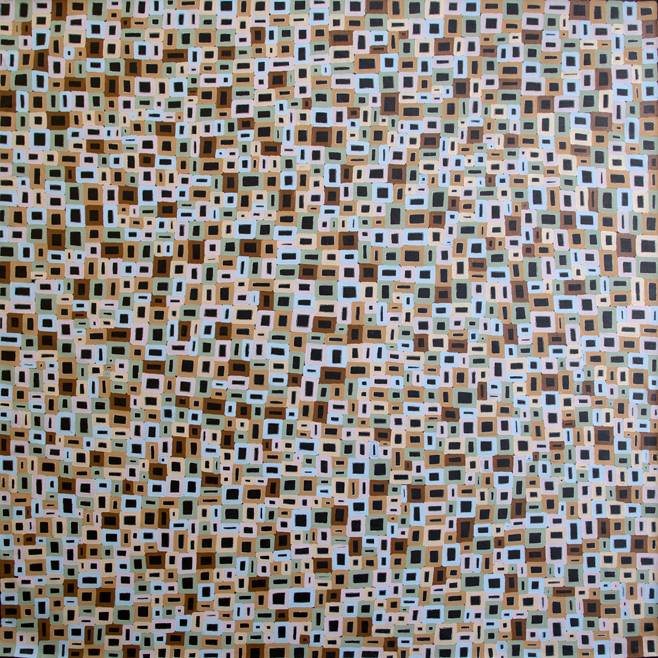 Australian Indigenous (Aboriginal and Torres Strait Islander) artwork by ABIE LOY of Miscellaneous Artists. The title is Awelye. [GAAL11081539] (Synthetic Polymer on Belgian Linen)