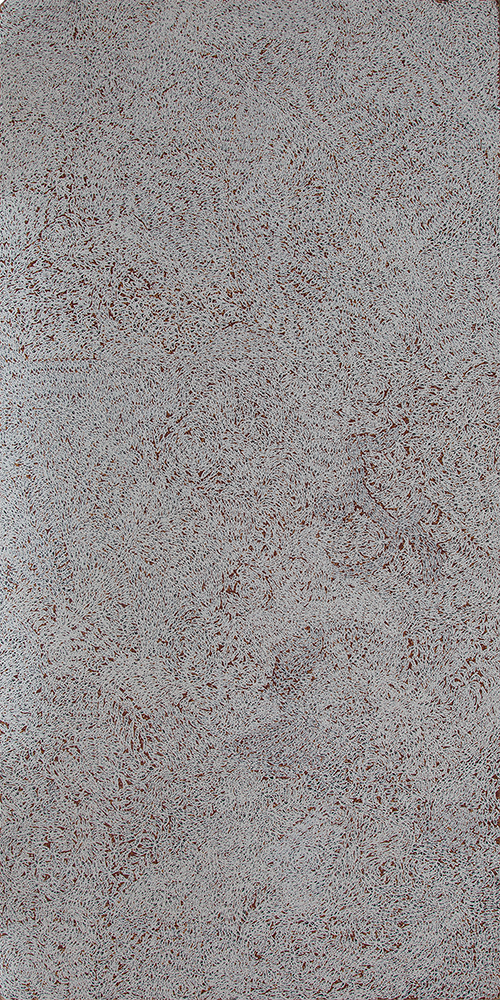 Australian Indigenous (Aboriginal and Torres Strait Islander) artwork by WUKUN WANAMBI of Buku-Larrnggay Mulka (Yirrkala). The title is Bamurrungu. [4677V] (Natural Earth Pigments on Board)