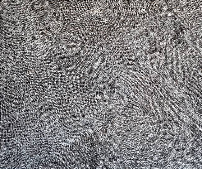 Australian Indigenous (Aboriginal and Torres Strait Islander) artwork by DELORES TIPUAMANTUMIRRI of Munupi Artists. The title is Banapa. [19-331] (Ochre on Linen)