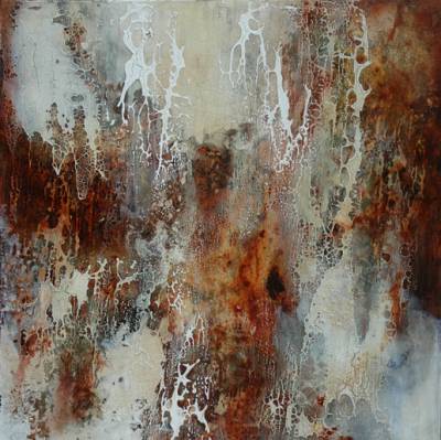 Australian Indigenous (Aboriginal and Torres Strait Islander) artwork by DAVID KELLY of Miscellaneous Artists. The title is Berri Werri Track. [10] (Oil & Acrylic on Board)