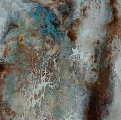 Australian Indigenous (Aboriginal and Torres Strait Islander) artwork by DAVID KELLY of Miscellaneous Artists. The title is Berri Werri Track. [DK1304011] (Oil & Acrylic on Board)