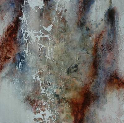 Australian Indigenous (Aboriginal and Torres Strait Islander) artwork by DAVID KELLY of Miscellaneous Artists. The title is Berri Werri Track. [DK1304012] (Oil & Acrylic on Board)