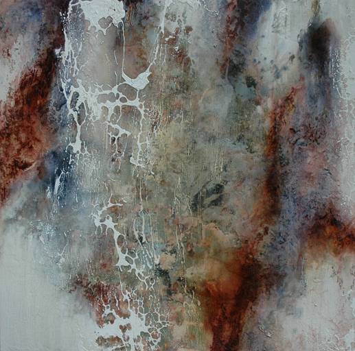 Australian Indigenous (Aboriginal and Torres Strait Islander) artwork by DAVID KELLY of Miscellaneous Artists. The title is Berri Werri Track. [DK1304012] (Oil & Acrylic on Board)