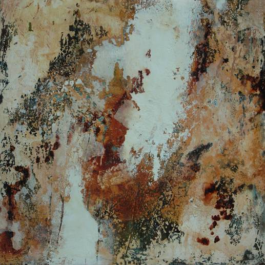 Australian Indigenous (Aboriginal and Torres Strait Islander) artwork by DAVID KELLY of Miscellaneous Artists. The title is Berri Werri Track. [14] (Oil & Acrylic on Board)