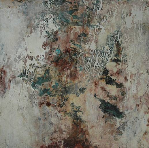 Australian Indigenous (Aboriginal and Torres Strait Islander) artwork by DAVID KELLY of Miscellaneous Artists. The title is Berri Werri Track. [16] (Oil & Acrylic on Board)