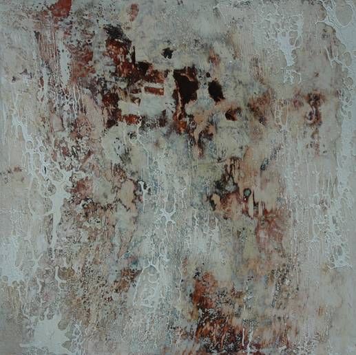 Australian Indigenous (Aboriginal and Torres Strait Islander) artwork by DAVID KELLY of Miscellaneous Artists. The title is Berri Werri Track. [17] (Oil & Acrylic on Board)