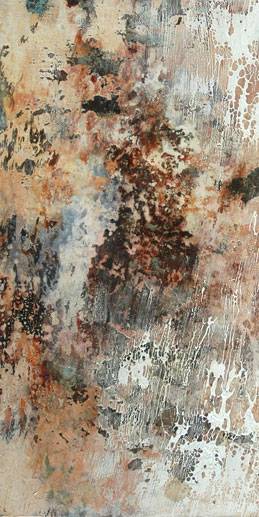 Australian Indigenous (Aboriginal and Torres Strait Islander) artwork by DAVID KELLY of Miscellaneous Artists. The title is Berri Werri Track. [DK1302001] (Oil & Acrylic on Board)