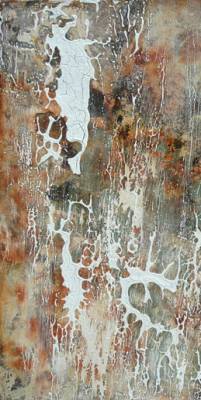 Australian Indigenous (Aboriginal and Torres Strait Islander) artwork by DAVID KELLY of Miscellaneous Artists. The title is Berri Werri Track. [DK1302008] (Oil & Acrylic on Board)