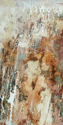 Australian Indigenous (Aboriginal and Torres Strait Islander) artwork by DAVID KELLY of Miscellaneous Artists. The title is Berri Werri Track. [DK1302010] (Oil & Acrylic on Board)