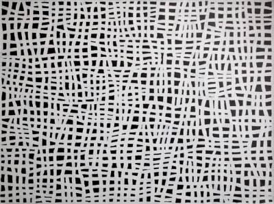 Australian Indigenous (Aboriginal and Torres Strait Islander) artwork by ABIE LOY of Miscellaneous Artists. The title is Body Painting. [GAAL08091550] (Synthetic Polymer on Belgian Linen)