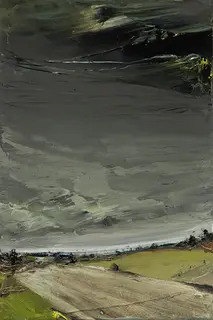 Australian Indigenous (Aboriginal and Torres Strait Islander) artwork by AMANDA PENROSE HART of Miscellaneous Artists. The title is Creancey 3. [APH201706017] (Oil on Board)