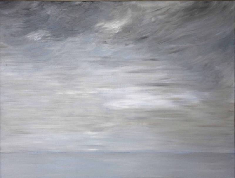 Australian Indigenous (Aboriginal and Torres Strait Islander) artwork by ODILE REGNIER of Miscellaneous Artists. The title is …et tout commence…. [IMG_1917] (Acrylic on canvas)