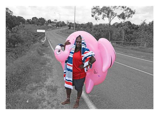 Australian Indigenous (Aboriginal and Torres Strait Islander) artwork by NAOMI HOBSON of Miscellaneous Artists. The title is Chill. [NH201901006P_1-5] (310GSM Cotton Rag Art Paper)