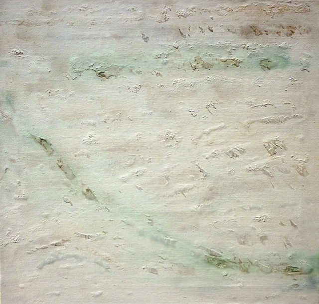 Australian Indigenous (Aboriginal and Torres Strait Islander) artwork by LINDSAY HARRIS of Miscellaneous Artists. The title is Daaragar (Pale skin). [07 - Daaragar (Pale skin)] (Pigment, Resin and Clay on Hemp)