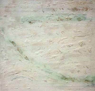 Australian Indigenous (Aboriginal and Torres Strait Islander) artwork by LINDSAY HARRIS of Miscellaneous Artists. The title is Daaragar (Pale skin). [07 - Daaragar (Pale skin)] (Pigment, Resin and Clay on Hemp)