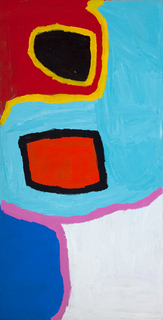 Australian Indigenous (Aboriginal and Torres Strait Islander) artwork by MIRDIDINGKINGATHI JUWARNDA SALLY GABORI of Mornington Island Artists. The title is Dibirdibi Country. [2303-L-SG-0607] (Synthetic Polymer Paint on Linen)