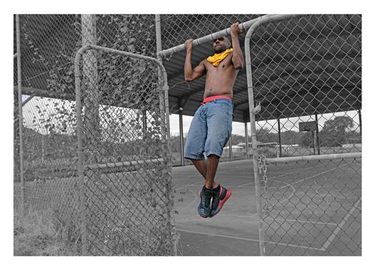 Australian Indigenous (Aboriginal and Torres Strait Islander) artwork by NAOMI HOBSON of Miscellaneous Artists. The title is Feel Good Shoes. [NH202007009P_1-5] (310GSM Cotton Rag Art Paper)