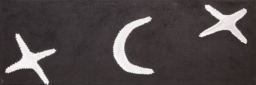 Australian Indigenous (Aboriginal and Torres Strait Islander) artwork by MABEL JULI of Warmun Artists. The title is Garnkiny Ngarranggarni. [WAC494/11] (Natural Ochre and Pigments on Canvas)