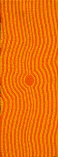 Australian Indigenous (Aboriginal and Torres Strait Islander) artwork by WINNIFRED NANALA of Warlayirti Artists (Balgo). The title is Jaluyarnoo. [995/07] (Acrylic on Canvas)