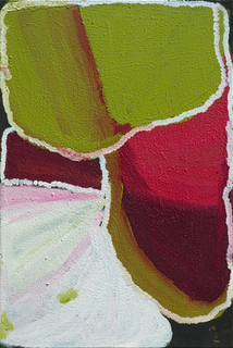 Australian Indigenous (Aboriginal and Torres Strait Islander) artwork by JAN BILLYCAN of Bidyadanga Artists (Yulparija & Mangala). The title is Kirriwirri. [25706] (Acrylic on Linen)