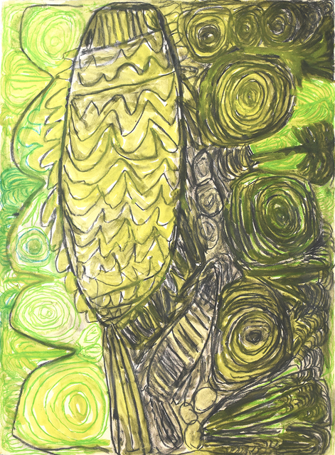 Australian Indigenous (Aboriginal and Torres Strait Islander) artwork by SONIA KURARRA of Mangkaja Artists. The title is Martuwarra. [419/16] (Atelier Acrylic, 250gsm Velin Arches)