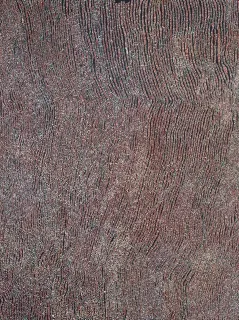 Australian Indigenous (Aboriginal and Torres Strait Islander) artwork by NANYUMA NAPANGATI of Papunya Tula Artists. The title is Marrapinti. [NN1512084] (Acrylic on Belgian Linen)