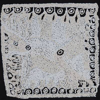 Australian Indigenous (Aboriginal and Torres Strait Islander) artwork by TJARIYA (NUNGALKA) STANLEY of Ernabella Artists. The title is Minyma Kutjara Irrunytju. [477-14] (Acrylic on Canvas)