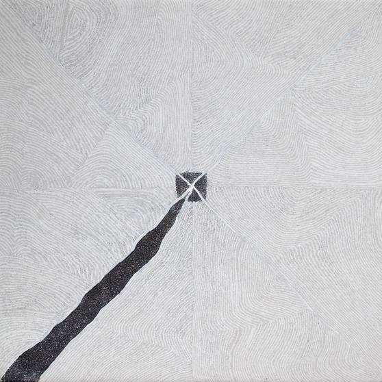 Australian Indigenous (Aboriginal and Torres Strait Islander) artwork by KATHLEEN PETYARRE of Miscellaneous Artists. The title is Mountain Devil Lizard Dreaming. [GAKP0610592] (Synthetic Polymer on Belgian Linen)