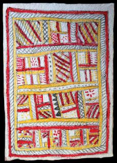 Australian Indigenous (Aboriginal and Torres Strait Islander) artwork by FATE SAVARI (ISAWDI) of Omie Artists. The title is Mweje - Gardens. [14-218] (Pencil and Ink on Paper)