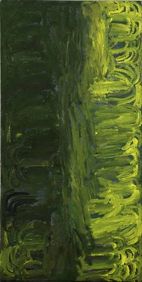 Australian Indigenous (Aboriginal and Torres Strait Islander) artwork by SONIA KURARRA of Mangkaja Artists. The title is River. [61/08] (Atelier Acrylic Paint on 14oz Canvas)