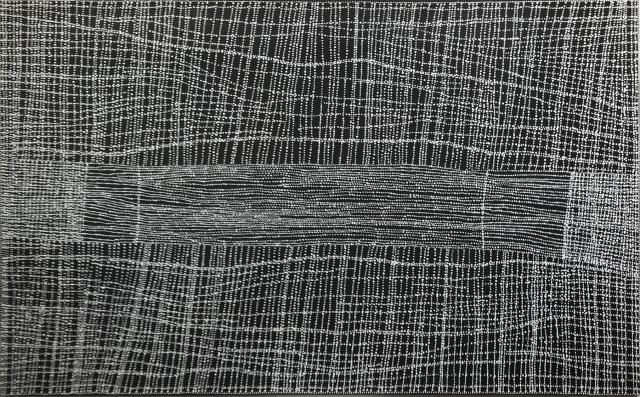 Australian Indigenous (Aboriginal and Torres Strait Islander) artwork by DOROTHY NAPANGARDI of Warlukurlangu Artists (Yuendumu). The title is Salt on Mina Mina. [6918DW] (Synthetic Polymer Paint on Linen)