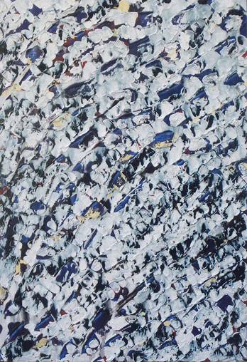 Australian Indigenous (Aboriginal and Torres Strait Islander) artwork by JOSHUA BONSON of Miscellaneous Artists. The title is Skin. [JB0427] (Synthetic Polymer Paint on Canvas)