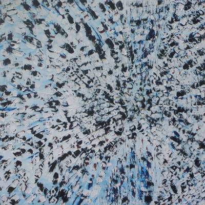 Australian Indigenous (Aboriginal and Torres Strait Islander) artwork by JOSHUA BONSON of Miscellaneous Artists. The title is Skin. [JB0541] (Synthetic Polymer Paint on Canvas)