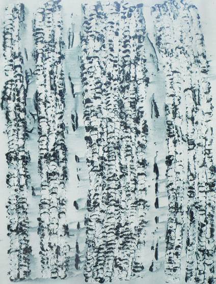 Australian Indigenous (Aboriginal and Torres Strait Islander) artwork by JOSHUA BONSON of Miscellaneous Artists. The title is Skin. [JB0569] (Synthetic Polymer Paint on Canvas)