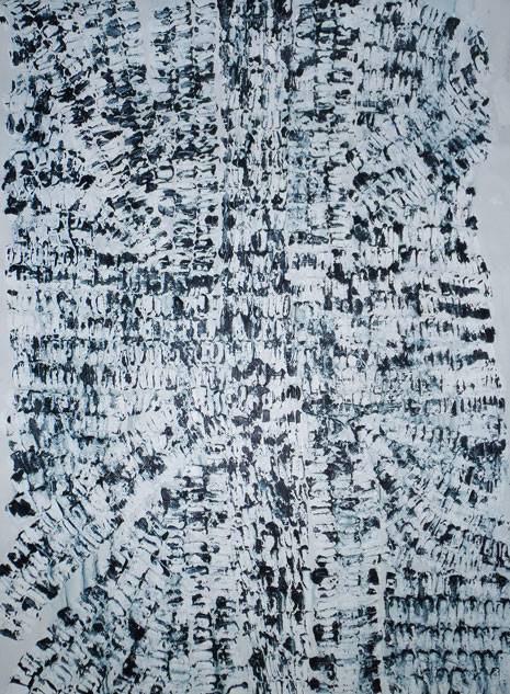 Australian Indigenous (Aboriginal and Torres Strait Islander) artwork by JOSHUA BONSON of Miscellaneous Artists. The title is Skin. [JB0572] (Synthetic Polymer Paint on Canvas)