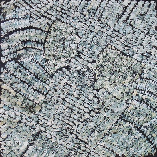 Australian Indigenous (Aboriginal and Torres Strait Islander) artwork by JOSHUA BONSON of Miscellaneous Artists. The title is Skin. [JB0578] (Synthetic Polymer Paint on Linen)