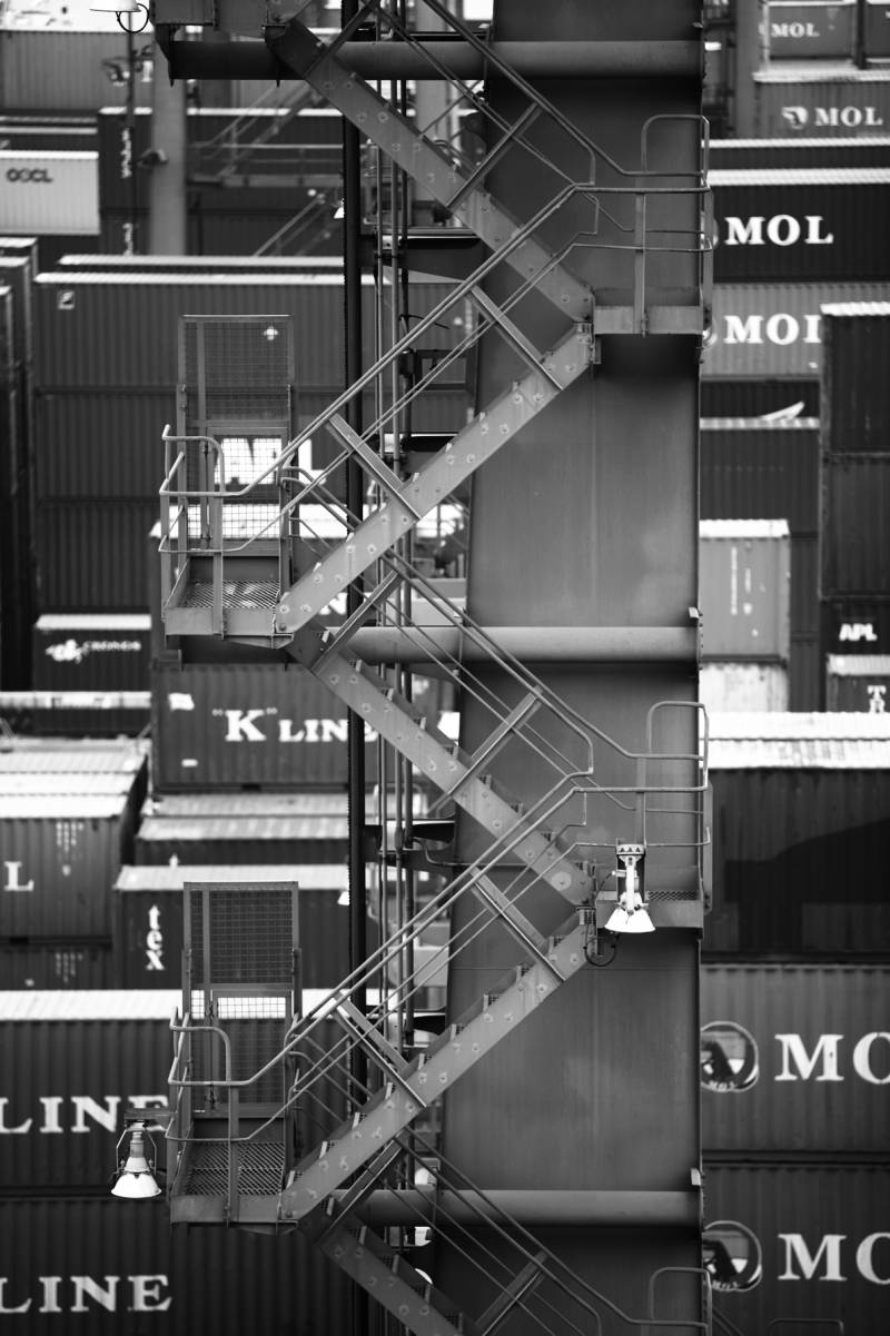 Australian Indigenous (Aboriginal and Torres Strait Islander) artwork by THIERRY REGNIER of Miscellaneous Artists. The title is Stairway to Hell!. [IMG_7184] (Print +  Gloss Laminate)