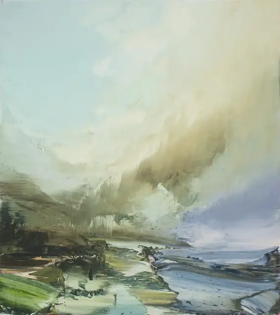 Australian Indigenous (Aboriginal and Torres Strait Islander) artwork by AARON KINNANE of Miscellaneous Artists. The title is The Tempest. [AK201612010P] (Archival Pigment Print - Edition of 30)