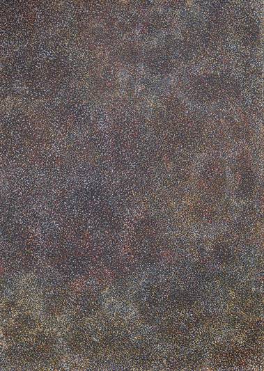 Australian Indigenous (Aboriginal and Torres Strait Islander) artwork by KATHLEEN PETYARRE of Miscellaneous Artists. The title is Thorny Devil Lizard Dreaming. [GAKP1110625] (Synthetic Polymer on Belgian Linen)