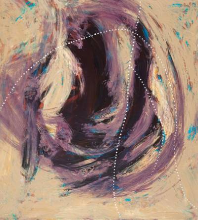 Australian Indigenous (Aboriginal and Torres Strait Islander) artwork by SHANE PICKETT of Miscellaneous Artists. The title is To walk around the rock hunting. [SP01722] (Acrylic on Linen)