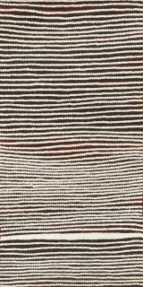 Australian Indigenous (Aboriginal and Torres Strait Islander) artwork by RAY JAMES TJANGALA of Papunya Tula Artists. The title is Untitled - Malparingya. [RT2604045] (Acrylic on Belgian Linen)