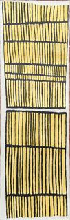 Australian Indigenous (Aboriginal and Torres Strait Islander) artwork by SALLY ROWE NAKAMARRA of Papunya Tula Artists. The title is Untitled. [SN2309073] (Acrylic on Linen)