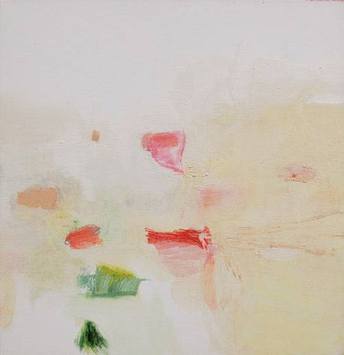 Australian Indigenous (Aboriginal and Torres Strait Islander) artwork by VICTORIA CATTONI of Miscellaneous Artists. The title is Untitled #1, 2013. [VC_2-4_2013] (Oil on Linen)