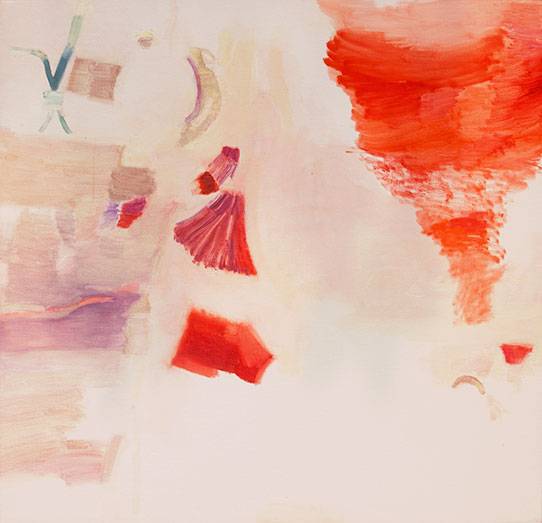 Australian Indigenous (Aboriginal and Torres Strait Islander) artwork by VICTORIA CATTONI of Miscellaneous Artists. The title is Untitled #1, 2015. [VC_1-1_2015] (Oil on Linen)