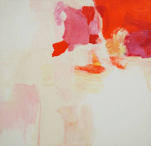 Australian Indigenous (Aboriginal and Torres Strait Islander) artwork by VICTORIA CATTONI of Miscellaneous Artists. The title is Untitled #3, 2013. [VC_2-6_2013] (Oil on Linen)