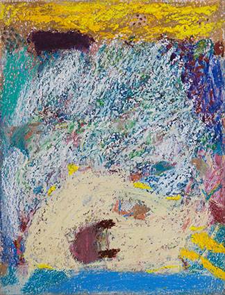 Australian Indigenous (Aboriginal and Torres Strait Islander) artwork by RAJNISH KAUR of Miscellaneous Artists. The title is Untitled. [RK_4-8_2013] (Oil Pastel on Paper)