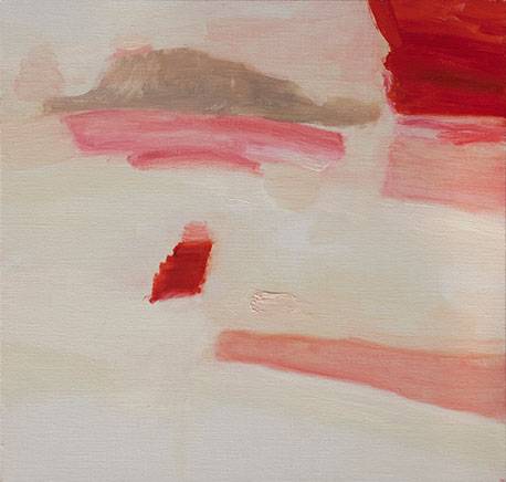 Australian Indigenous (Aboriginal and Torres Strait Islander) artwork by VICTORIA CATTONI of Miscellaneous Artists. The title is Untitled #4, 2015. [VC_3-2_2015] (Oil on Linen)